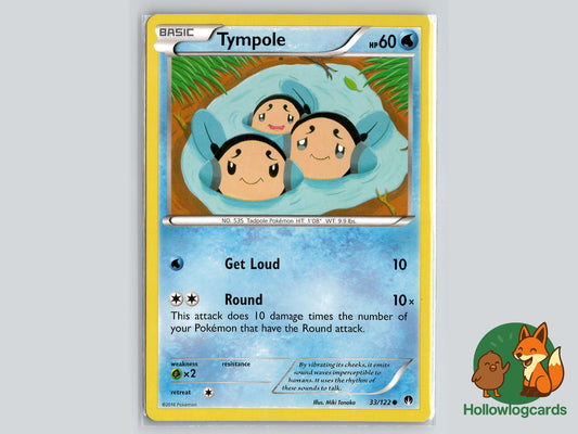 Tympole (33/122) - BREAKpoint Pokémon Card