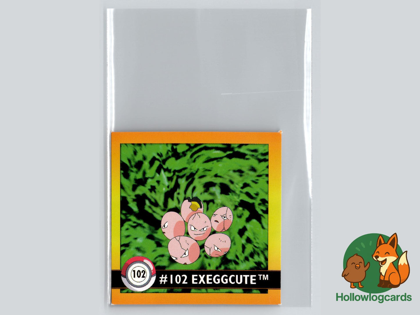 Exeggcute - Topps Trading Cards Series 2 Pokémon Card