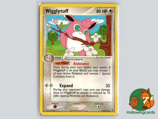 Wigglytuff (52/112) - FireRed & LeafGreen Pokémon Card