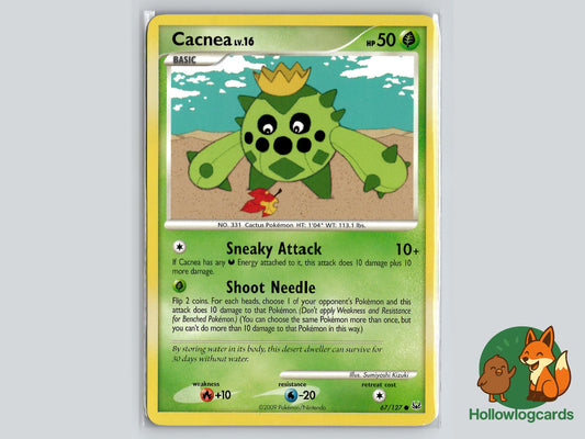 Cacnea (67/127) - Platinum Pokémon Card