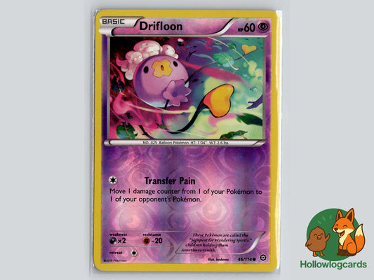 Drifloon (46/114) - Steam Siege Pokémon Card