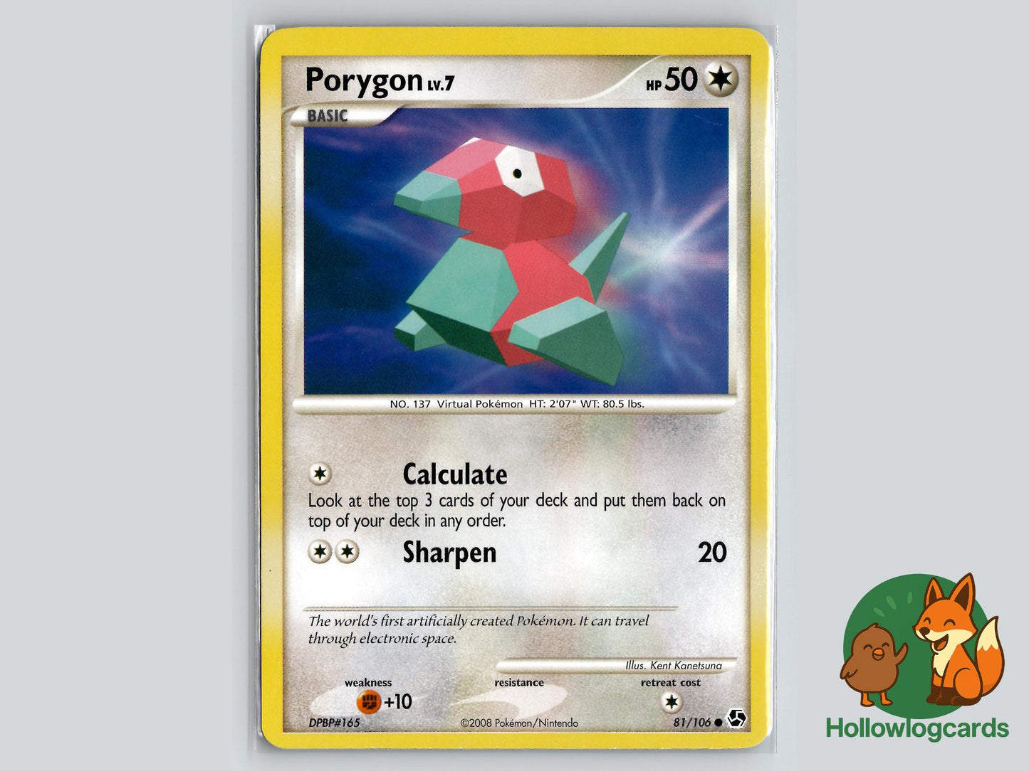 Porygon (81/106) - Great Encounters Pokémon Card