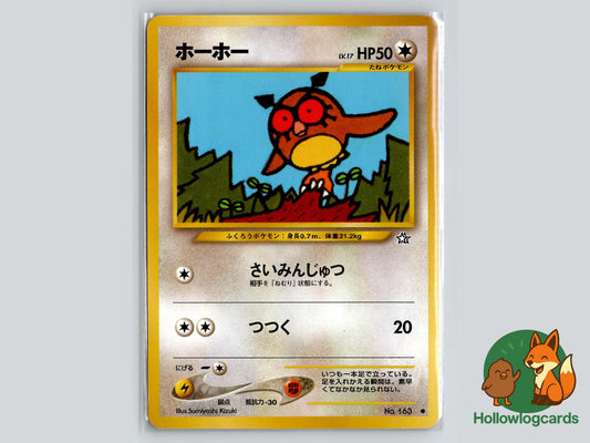 Hoothoot - Neo Genesis Pokémon Card