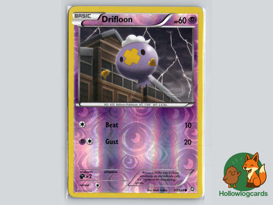 Drifloon (50/124) - Dragons Exalted Pokémon Card