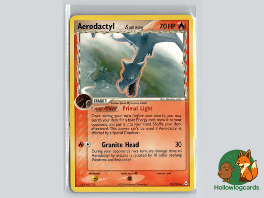 Aerodactyl (35/110) - Holon Phantoms Pokémon Card
