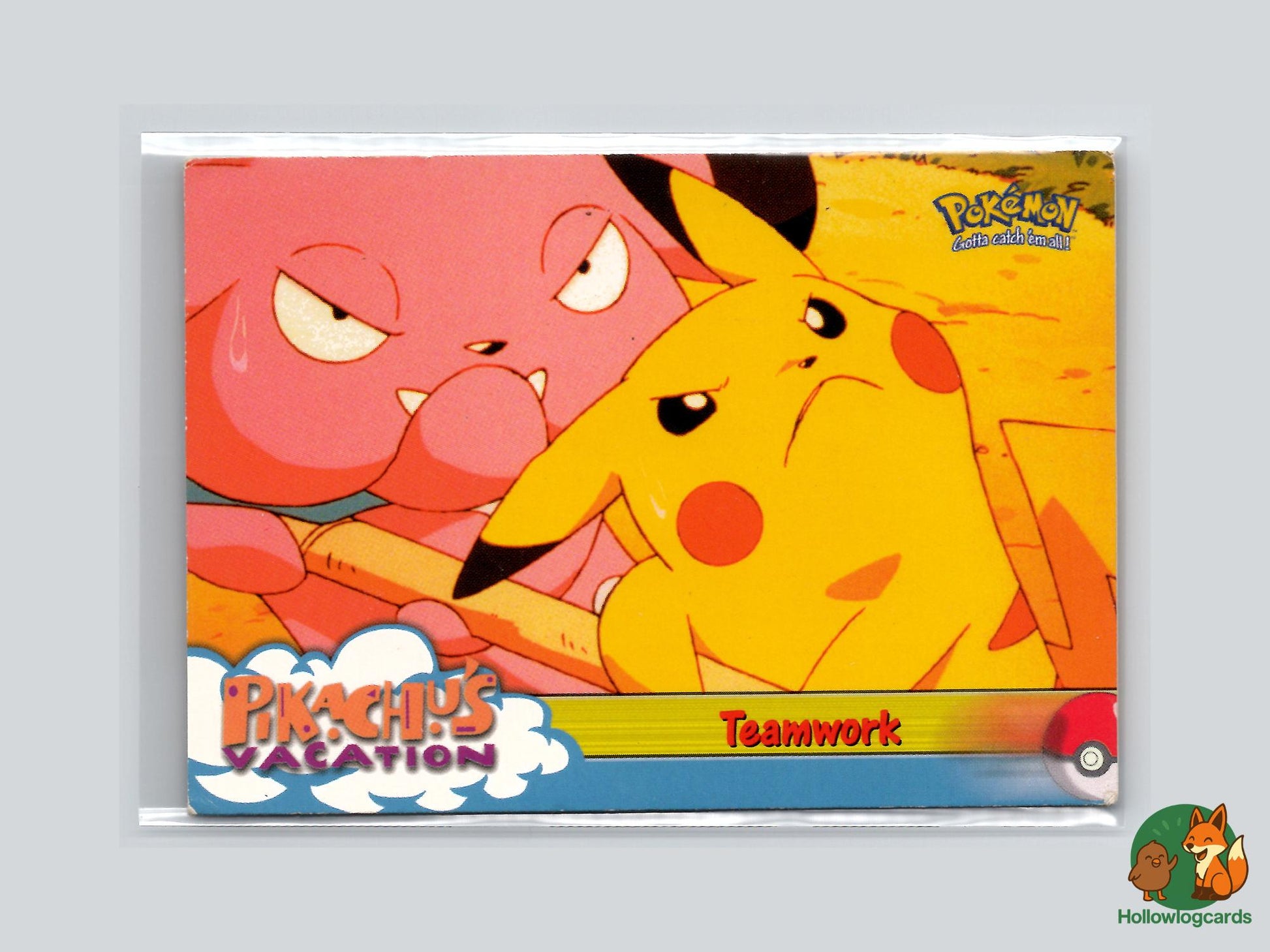 Teamwork - Topps Mewtwo Strikes Back Trading Cards Pokémon Card