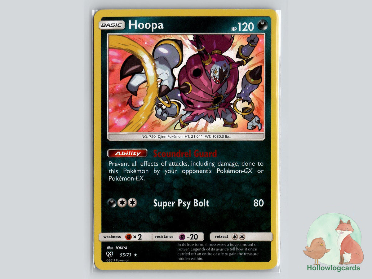 Hoopa (55/73) - Shining Legends Pokémon Card