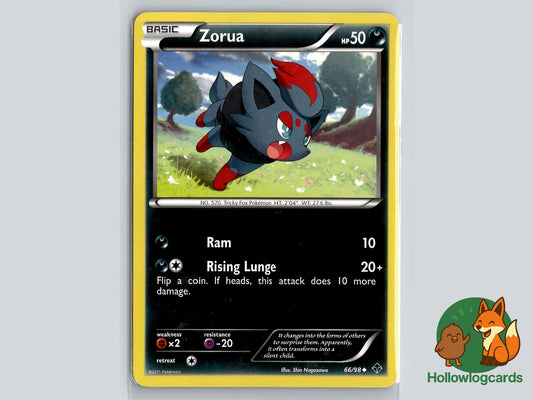 Zorua (66/98) - Emerging Powers Pokémon Card