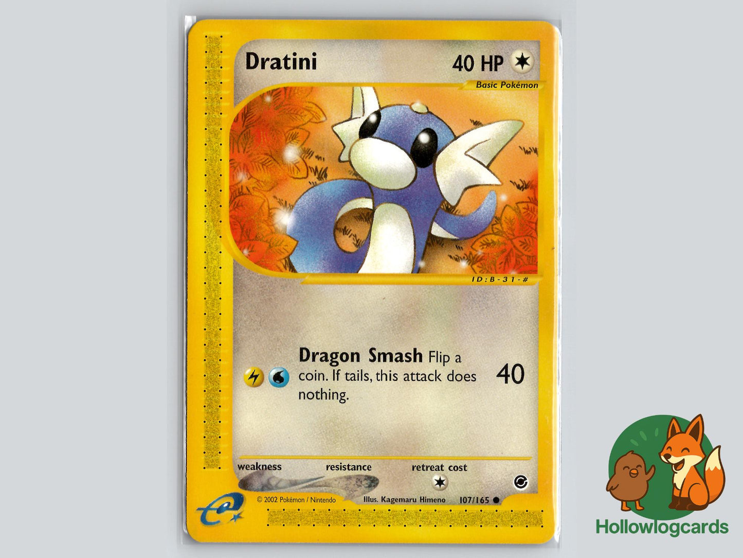 Dratini (107/165) - Expedition Base Set Pokémon Card