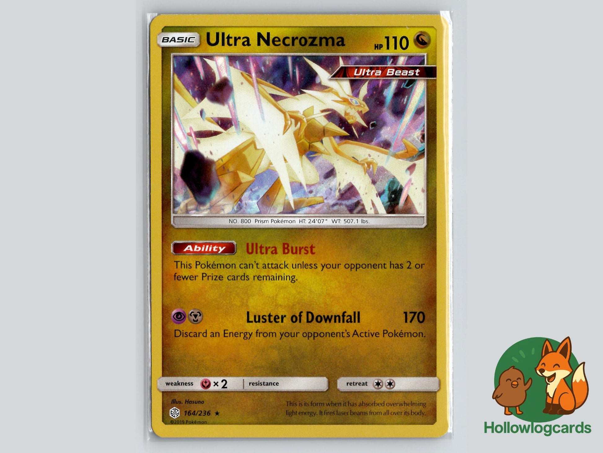 Ultra Necrozma (164/236) - Cosmic Eclipse Pokémon Card
