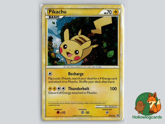 Pikachu (HGSS03) - HGSS Black Star Promos Pokémon Card