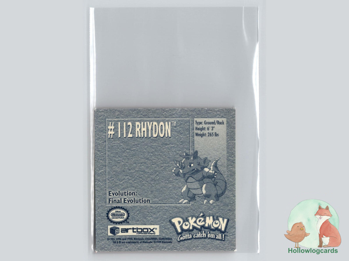 Pokemon Rhydon Sticker Rhydon - Artbox Sticker – Hollowlogcards