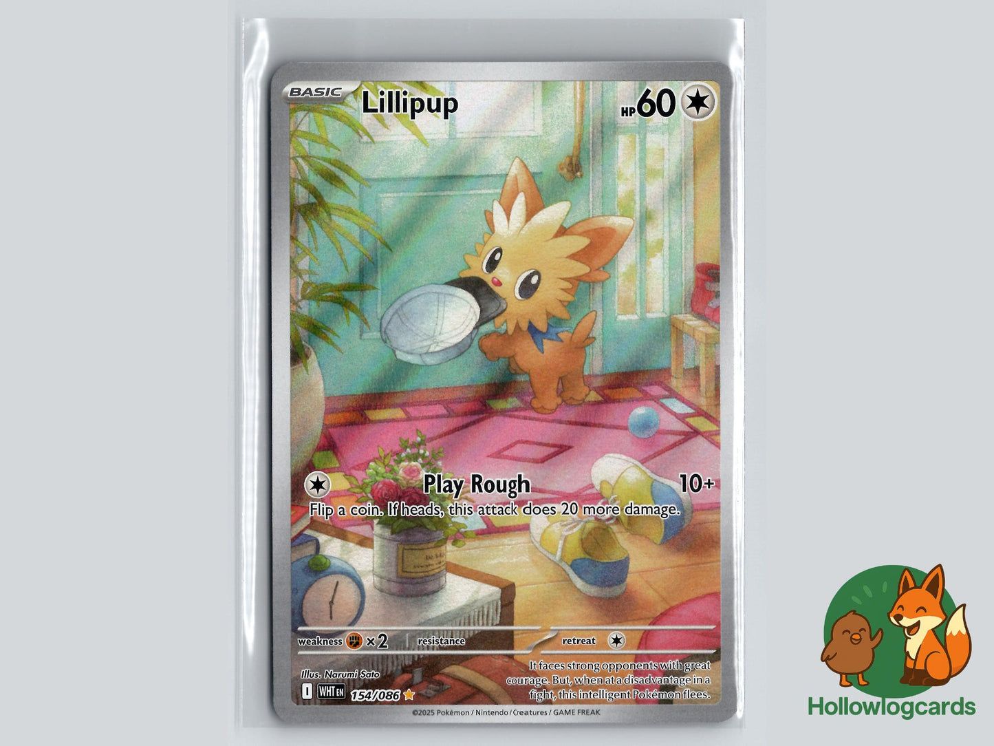 Lillipup (154/086) - White Flare Pokémon Card