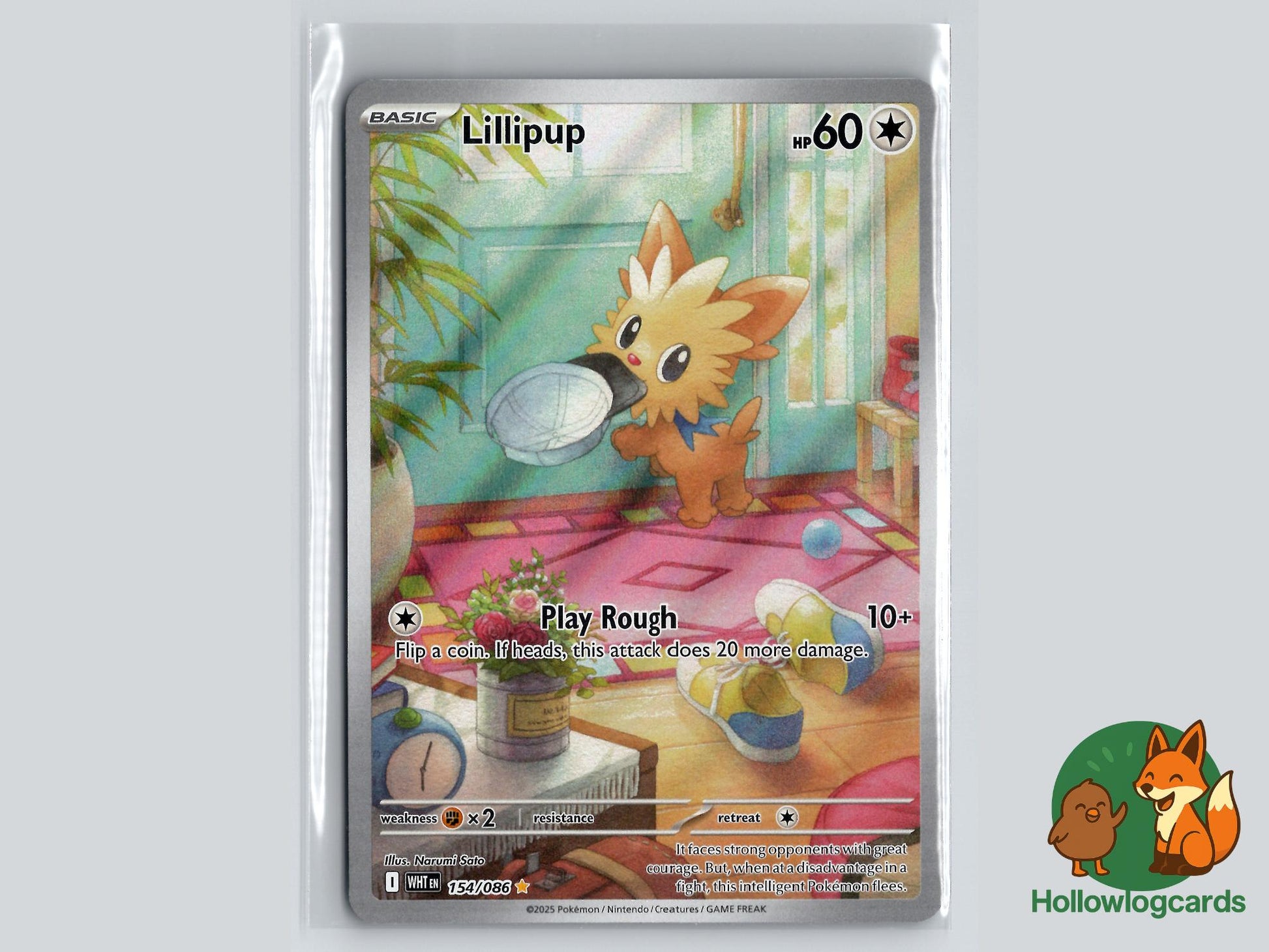 Lillipup (154/086) - White Flare Pokémon Card