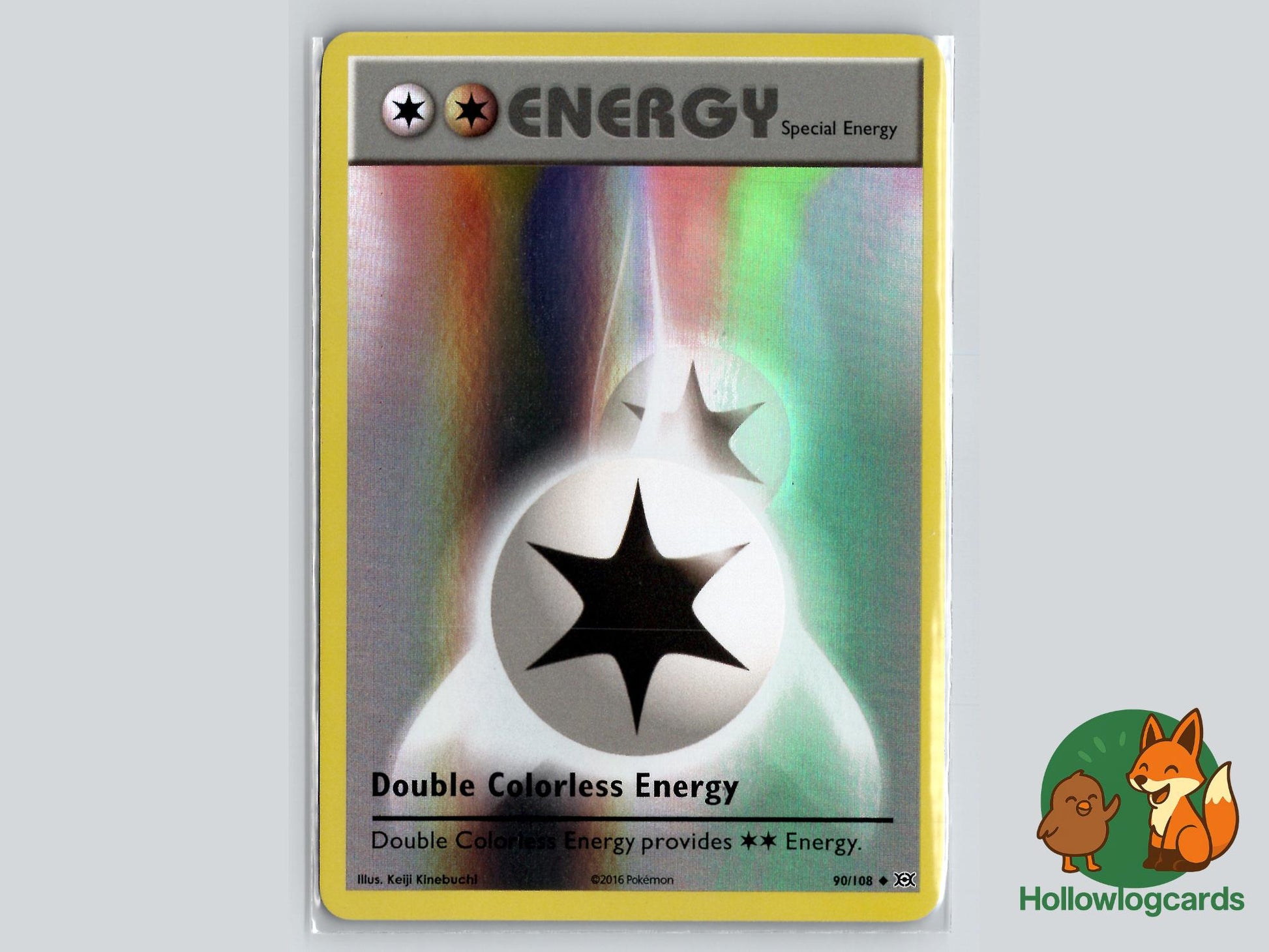 Double Colorless Energy (90/108) - Evolutions Pokémon Card