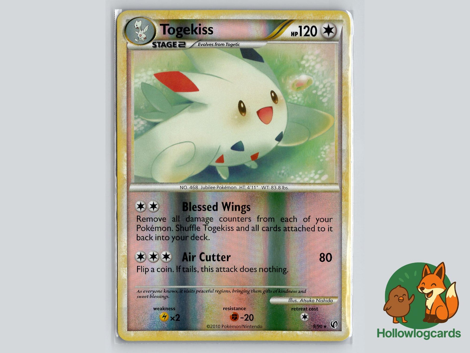 Togekiss (9/90) - Undaunted Pokémon Card