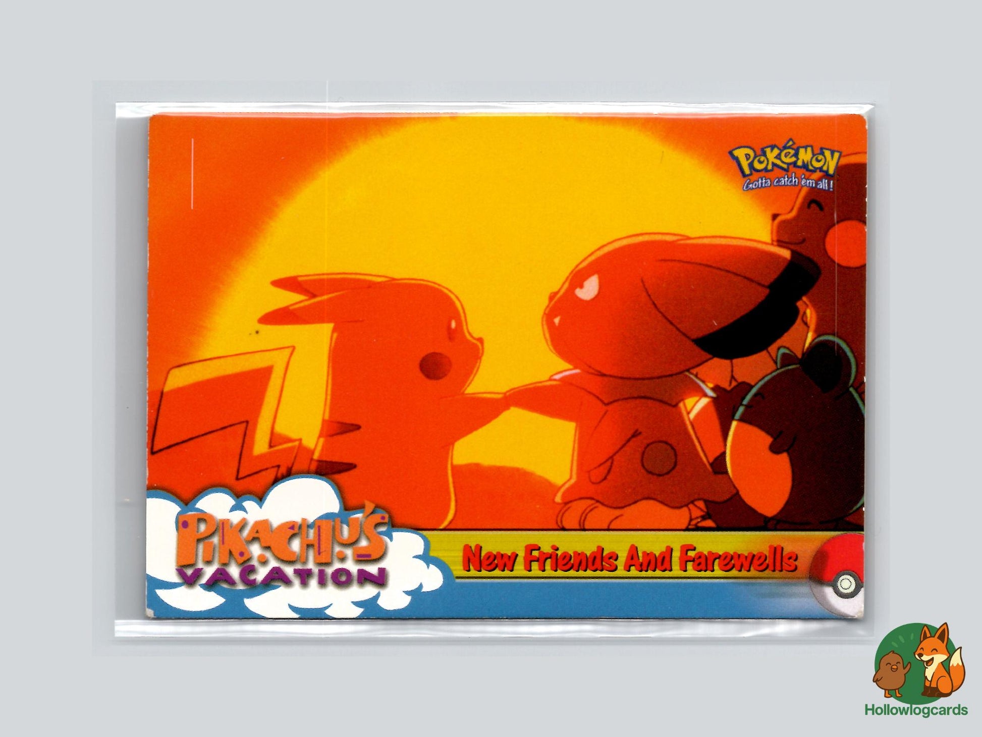 New Friends And Farewells - Topps Mewtwo Strikes Back Trading Cards Pokémon Card