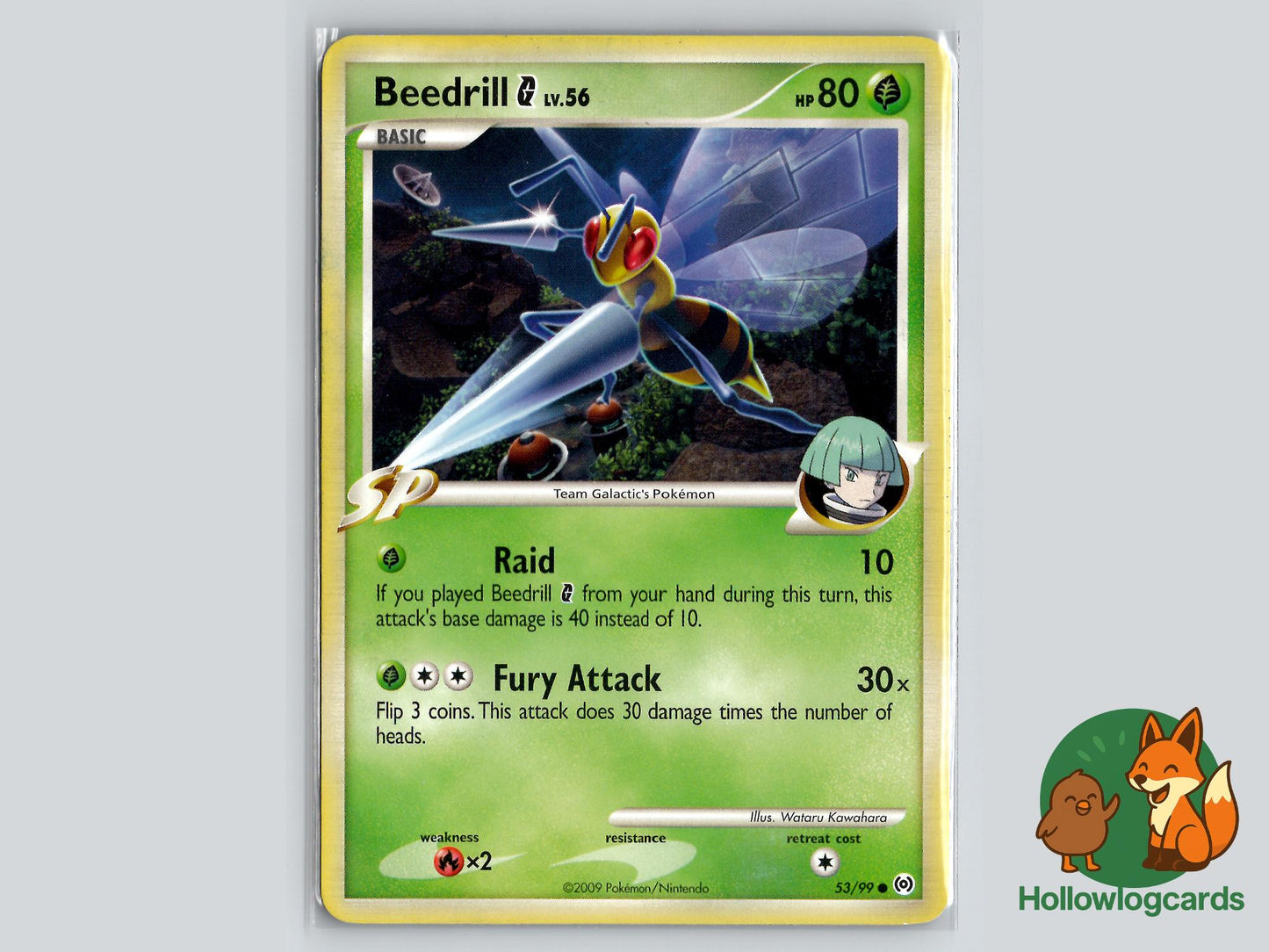 Beedrill G (53/99) - Arceus Pokémon Card