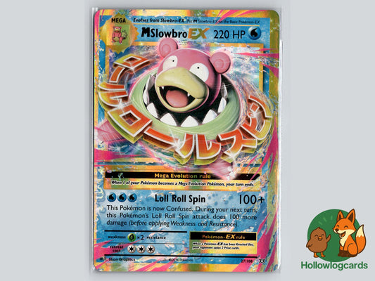 M Slowbro (27/108) - Evolutions Pokémon Card
