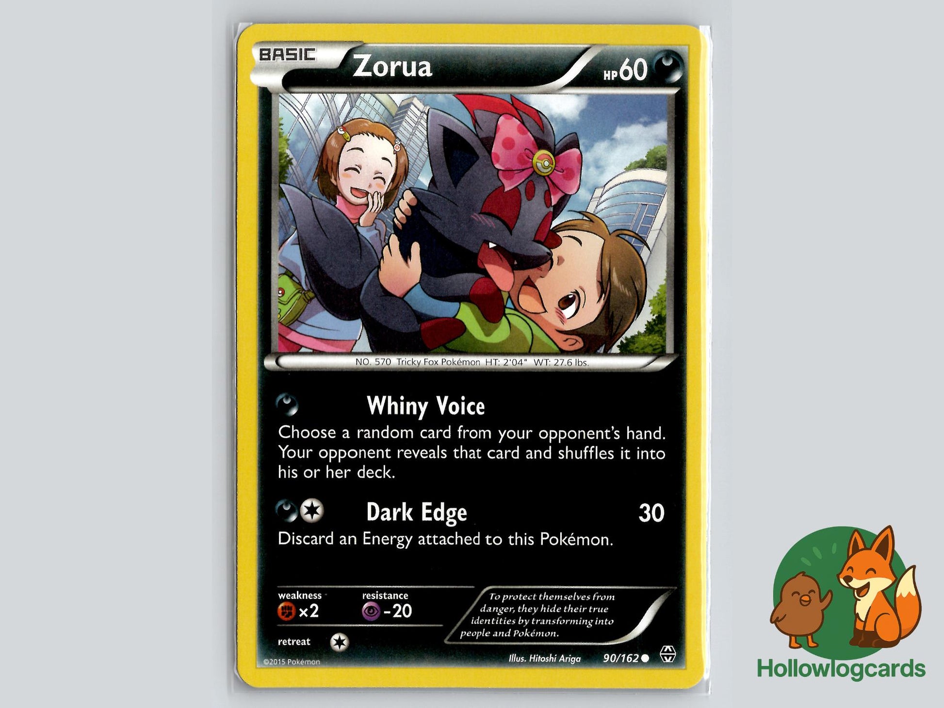 Zorua (90/162) - BREAKthrough Pokémon Card