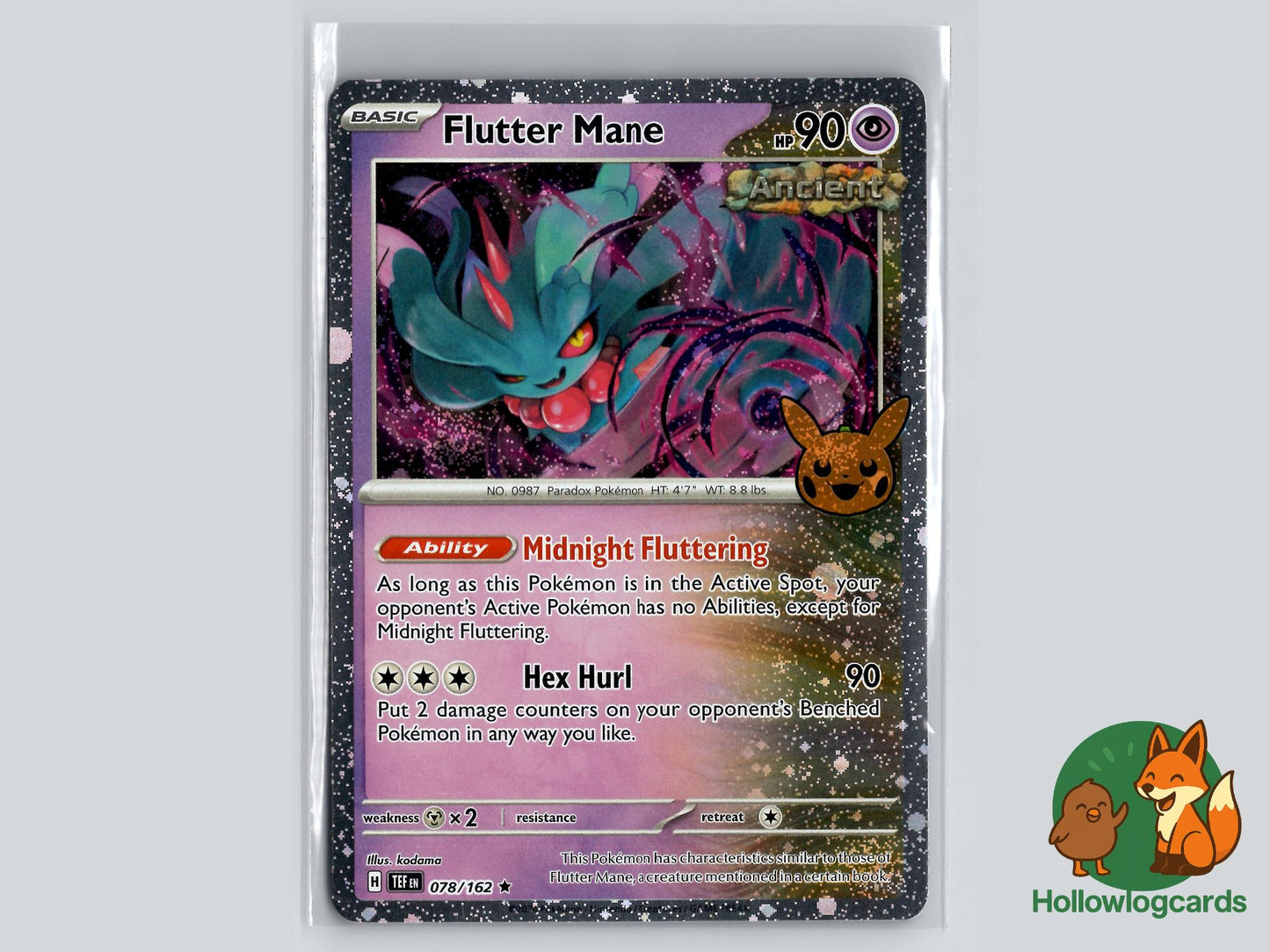 Flutter Mane (078/162) - Temporal Forces Pokémon Card