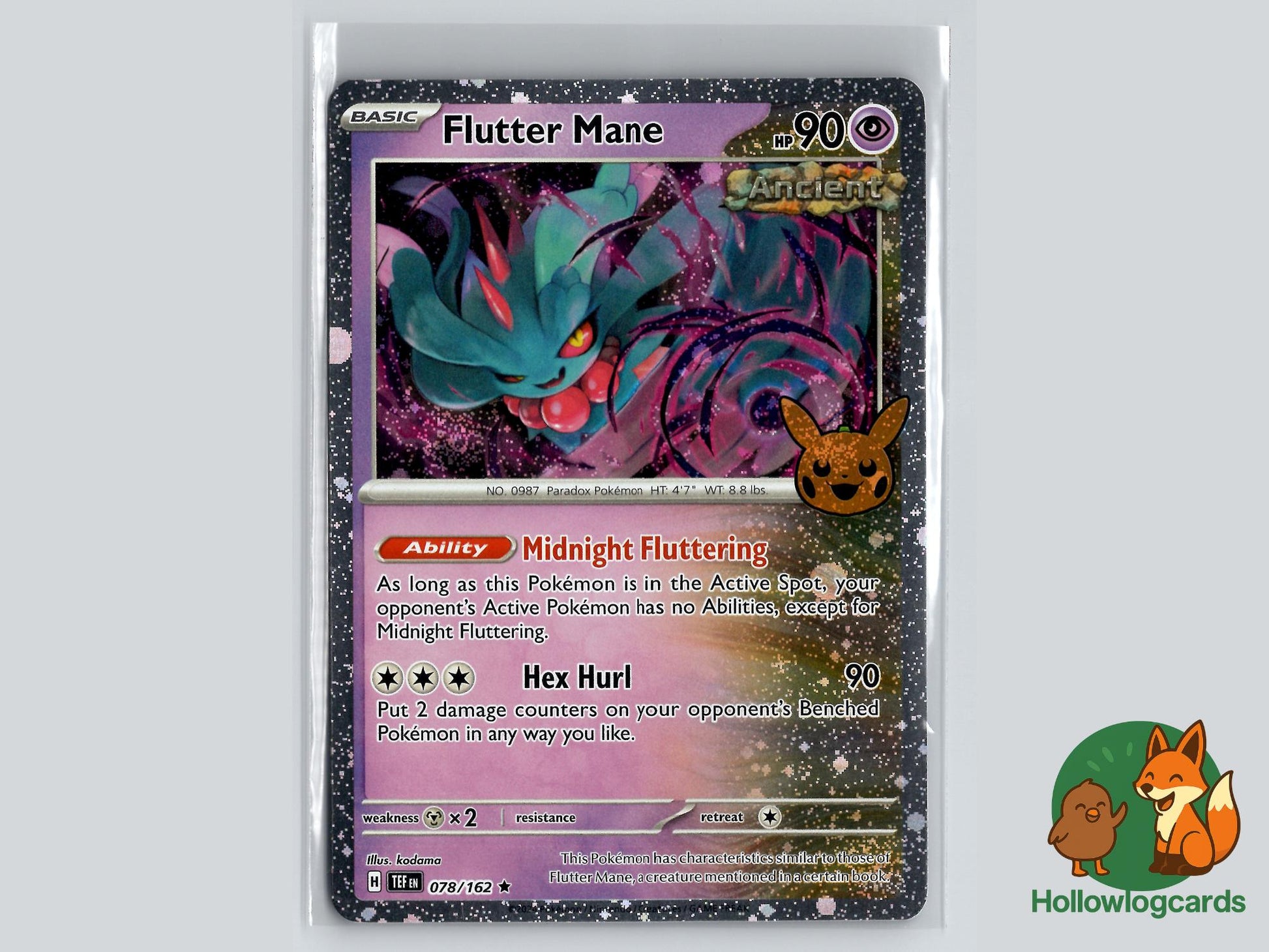 Flutter Mane (078/162) - Temporal Forces Pokémon Card