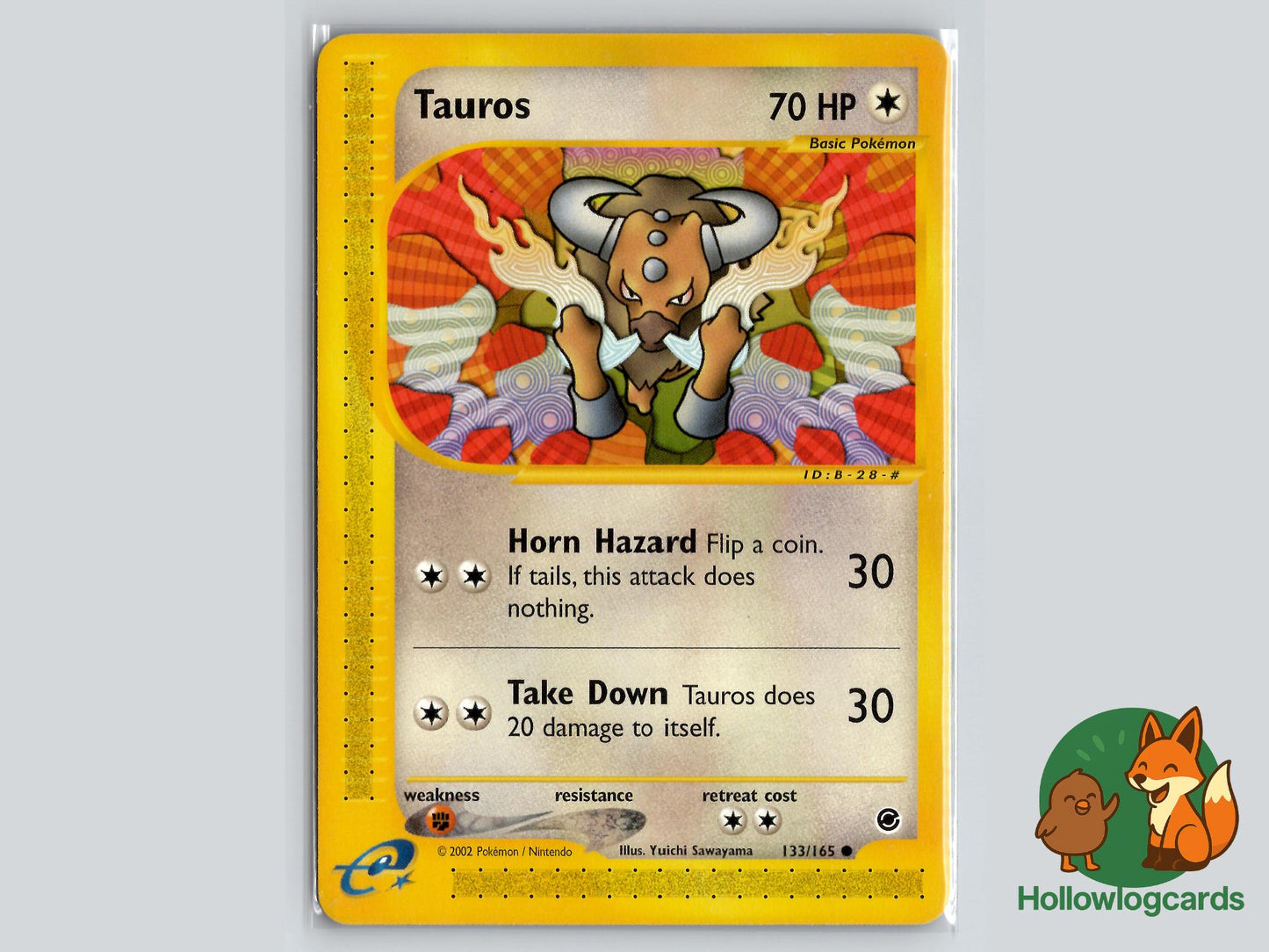 Tauros (133/165) - Expedition Base Set Pokémon Card