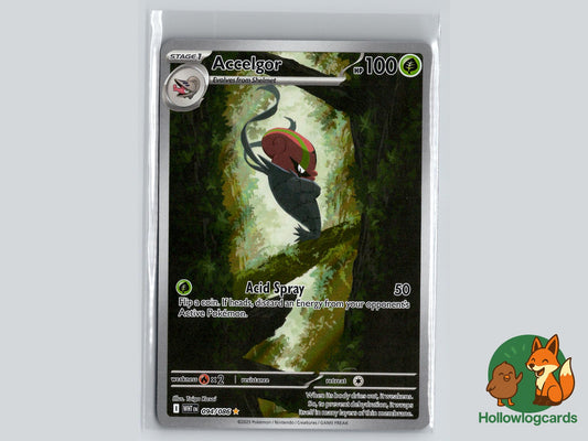 Accelgor (094/086) - White Flare Pokémon Card