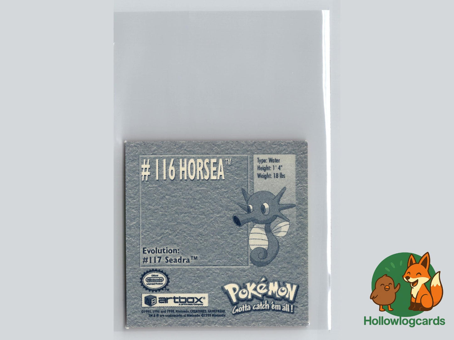 Horsea - Artbox Sticker