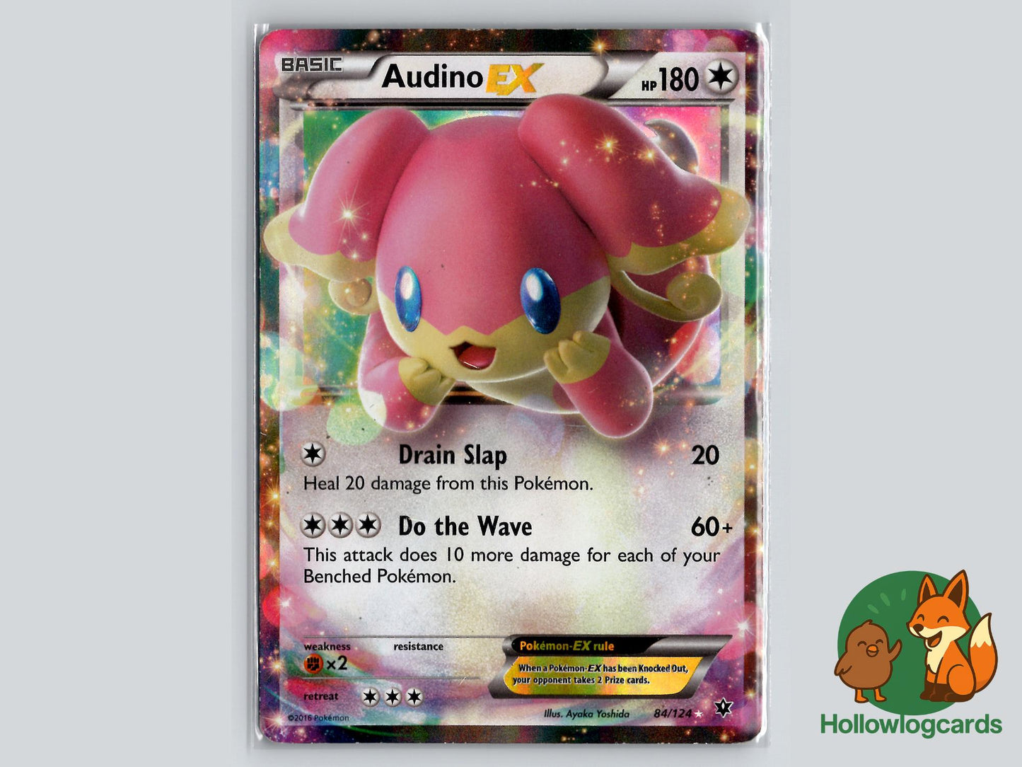 Audino (84/124) - Fates Collide Pokémon Card