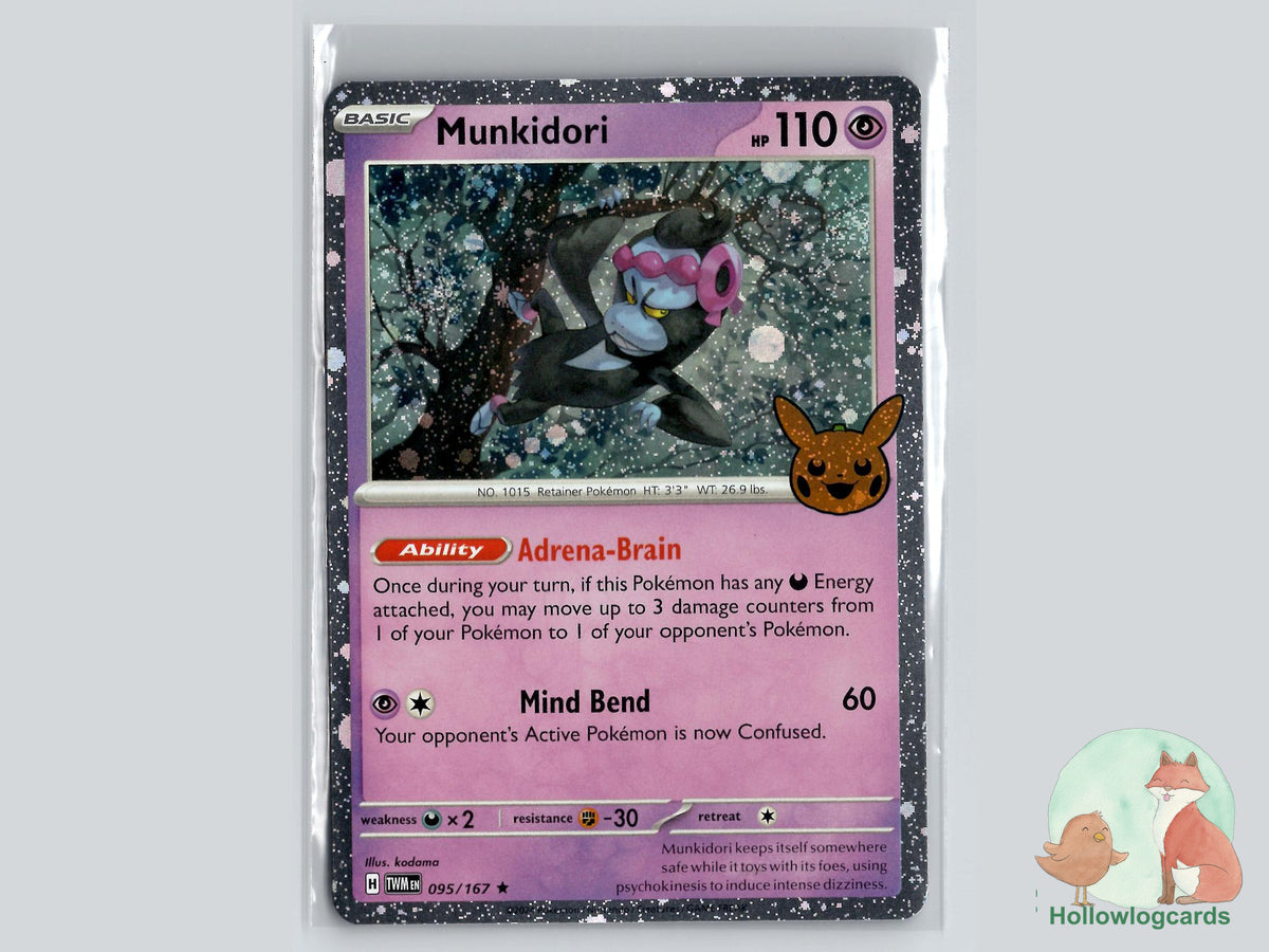 Munkidori (095/167) - Trick or Trade BOOster 2024 Pokémon Card
