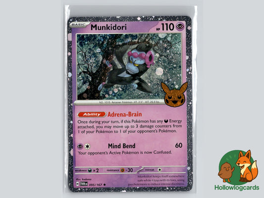 Munkidori (095/167) - Trick or Trade BOOster 2024 Pokémon Card