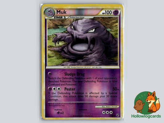 Muk (31/90) - Undaunted Pokémon Card