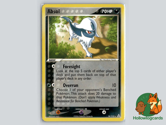 Absol (18/110) - Holon Phantoms Pokémon Card