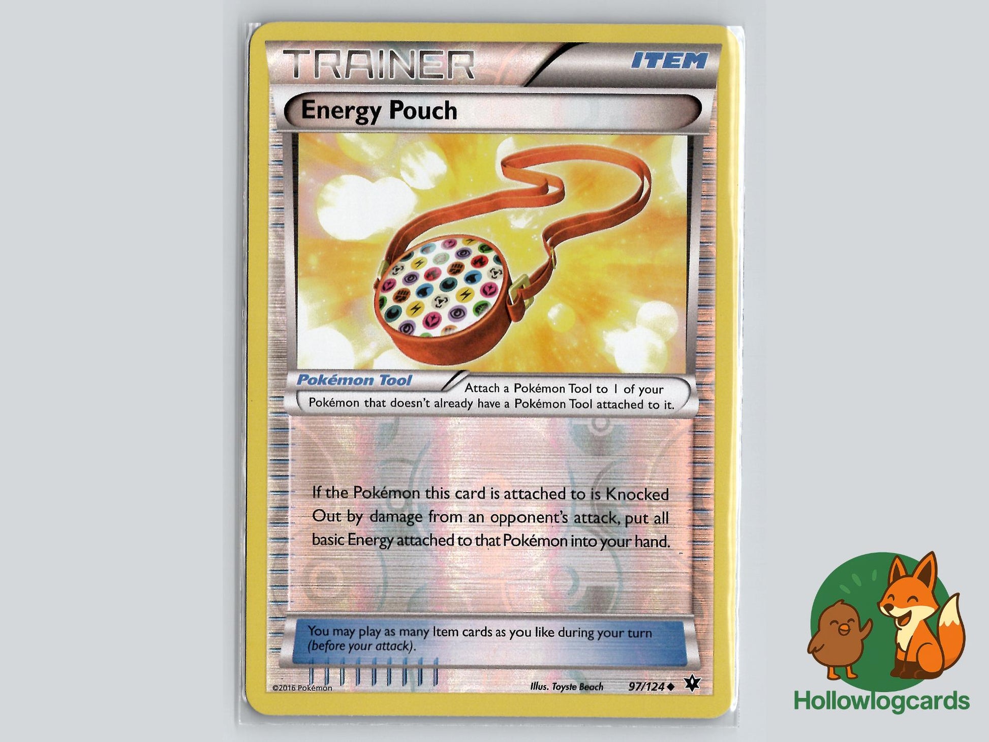 Energy Pouch (97/124) - Fates Collide Pokémon Card