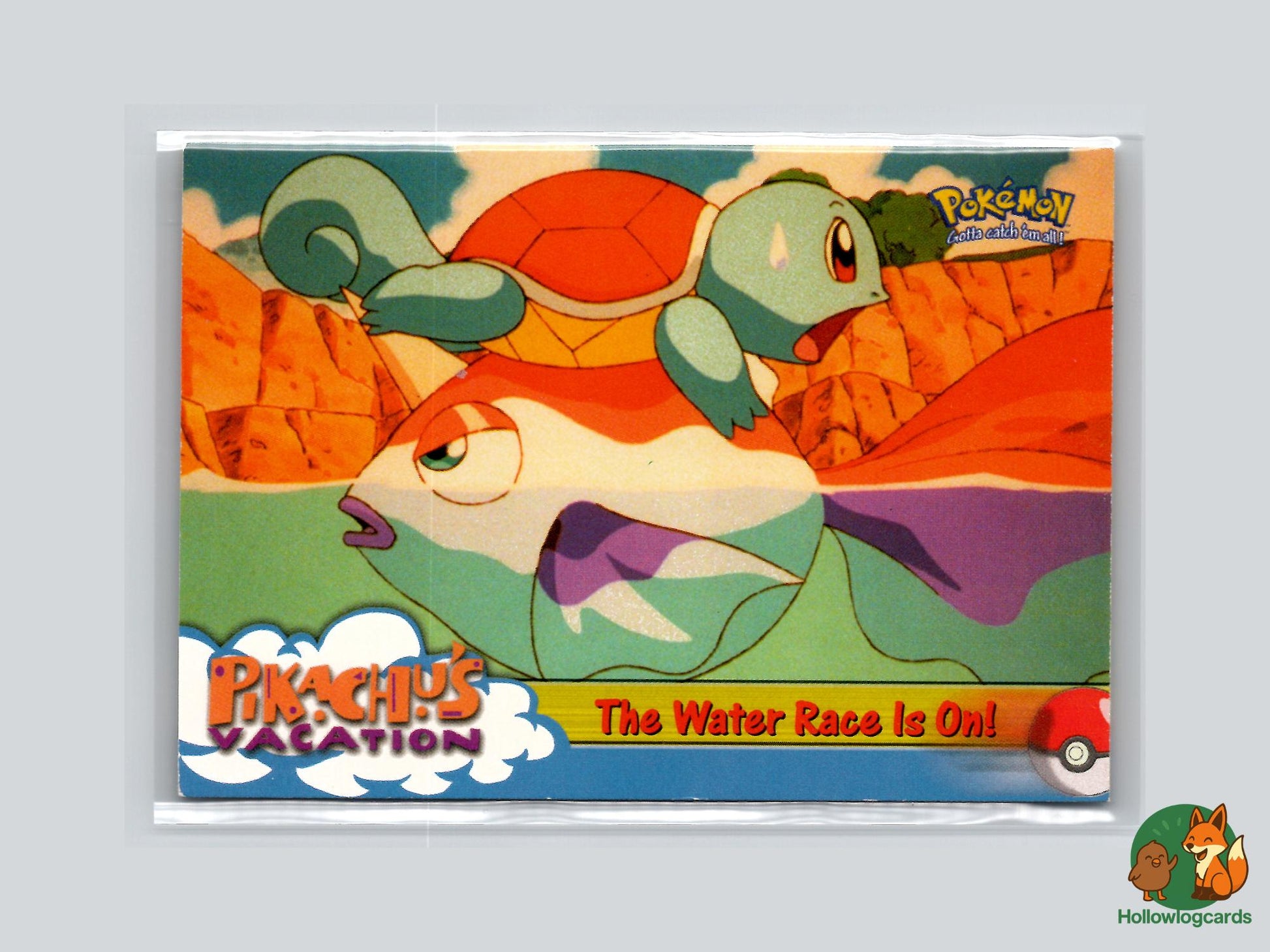 The Water Race Is On! [Squirtle] - Topps Mewtwo Strikes Back Trading Cards Pokémon Card