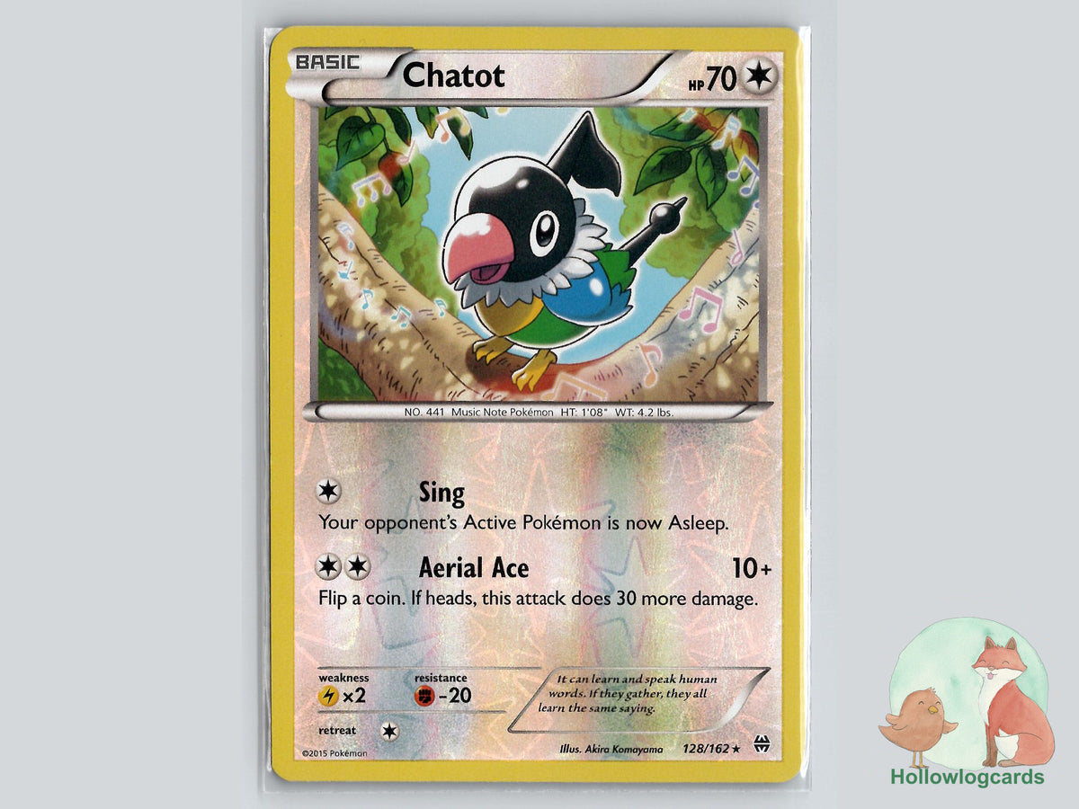 Chatot (128/162) - BREAKthrough Pokémon Card