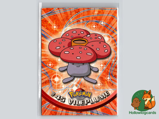 Vileplume - Topps Trading Cards Series 1 Pokémon Card