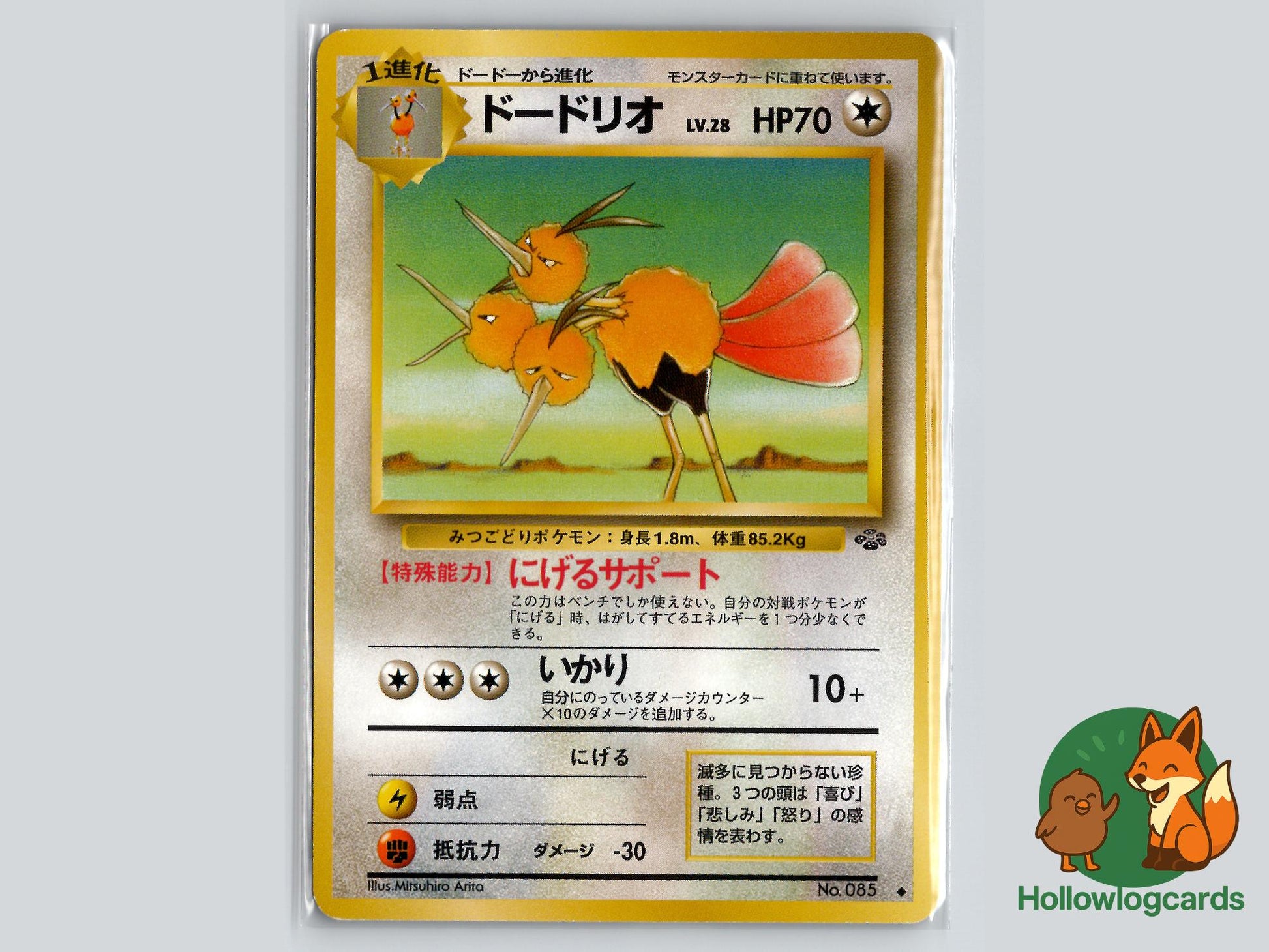 Dodrio - Jungle Pokémon Card