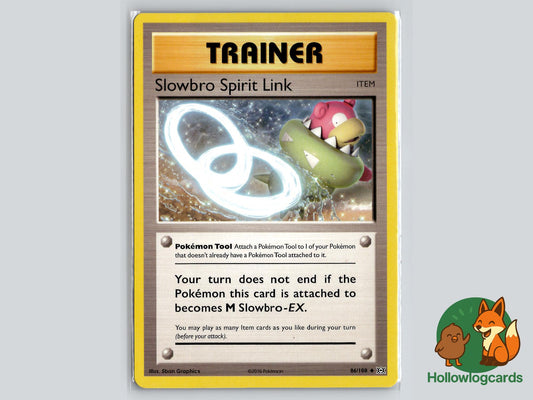 Slowbro Spirit Link (86/108) - Evolutions Pokémon Card