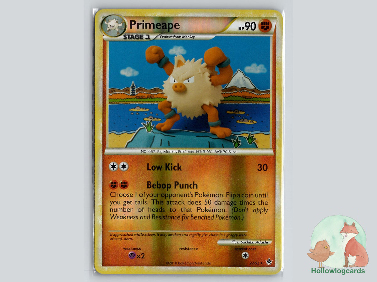 Primeape (22/95) - Unleashed Pokémon Card