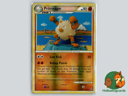 Primeape (22/95) - Unleashed Pokémon Card