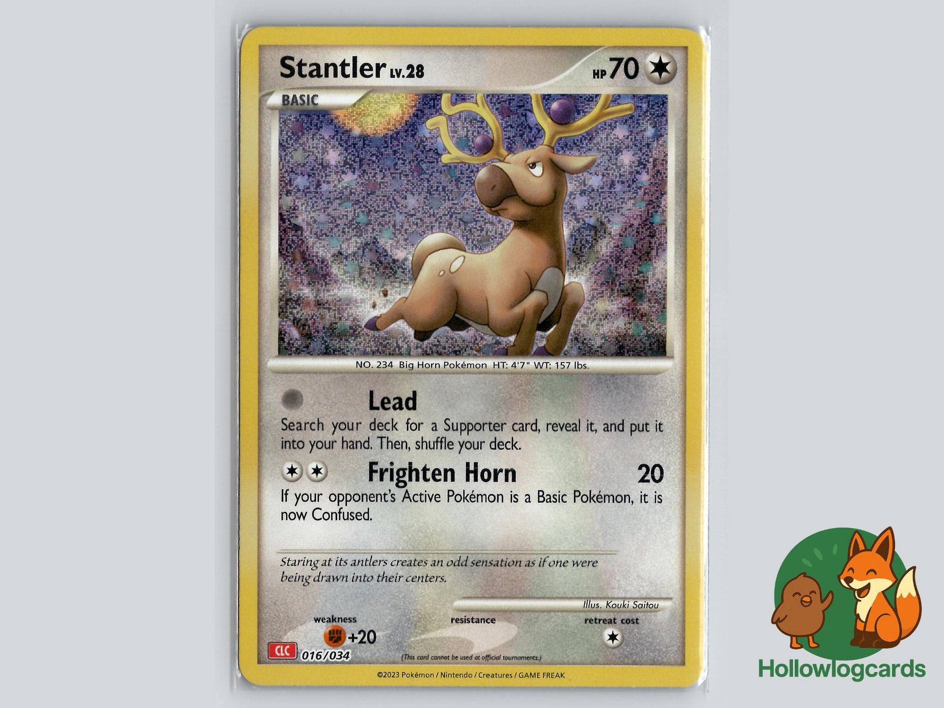 Stantler (016/034) - TCG Classic Charizard Pokémon Card