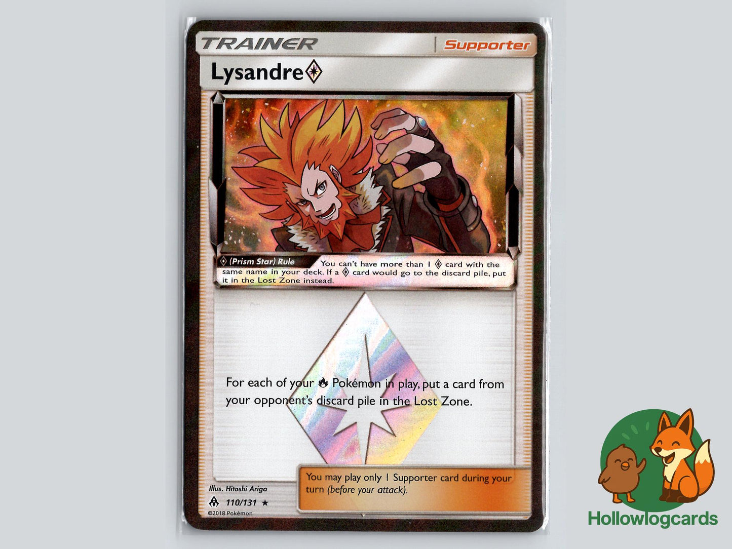 Lysandre ◇ (110/131) - Forbidden Light Pokémon Card