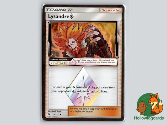 Lysandre ◇ (110/131) - Forbidden Light Pokémon Card