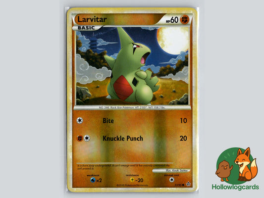 Larvitar (51/95) - Unleashed Pokémon Card