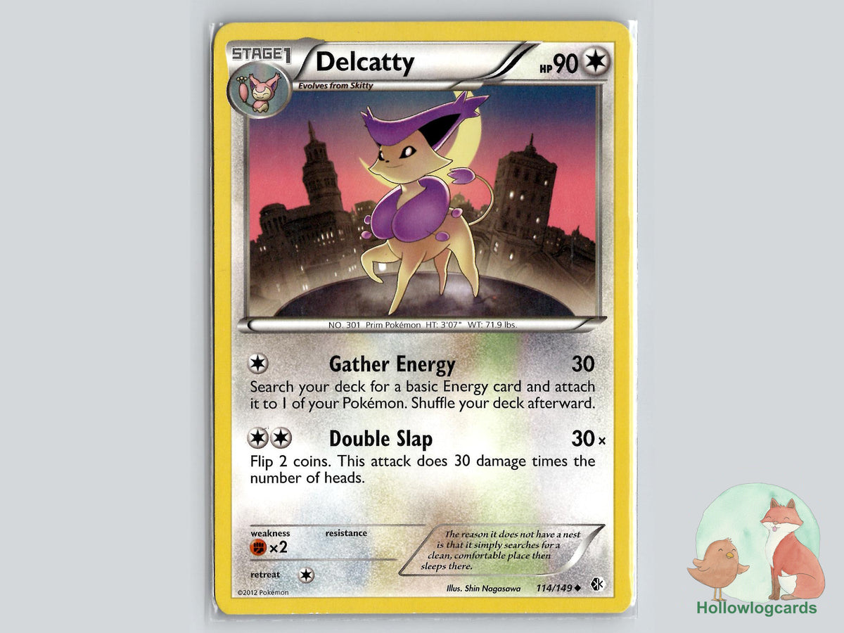 Delcatty (114/149) - Boundaries Crossed Pokémon Card
