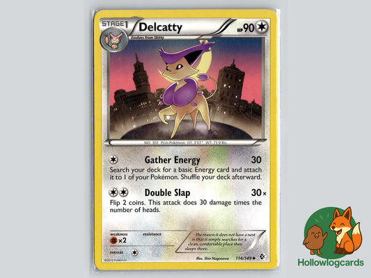 Delcatty (114/149) - Boundaries Crossed Pokémon Card