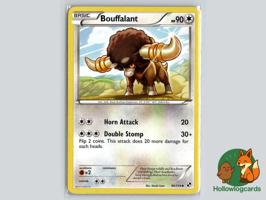 Bouffalant (90/114) - Black & White Pokémon Card