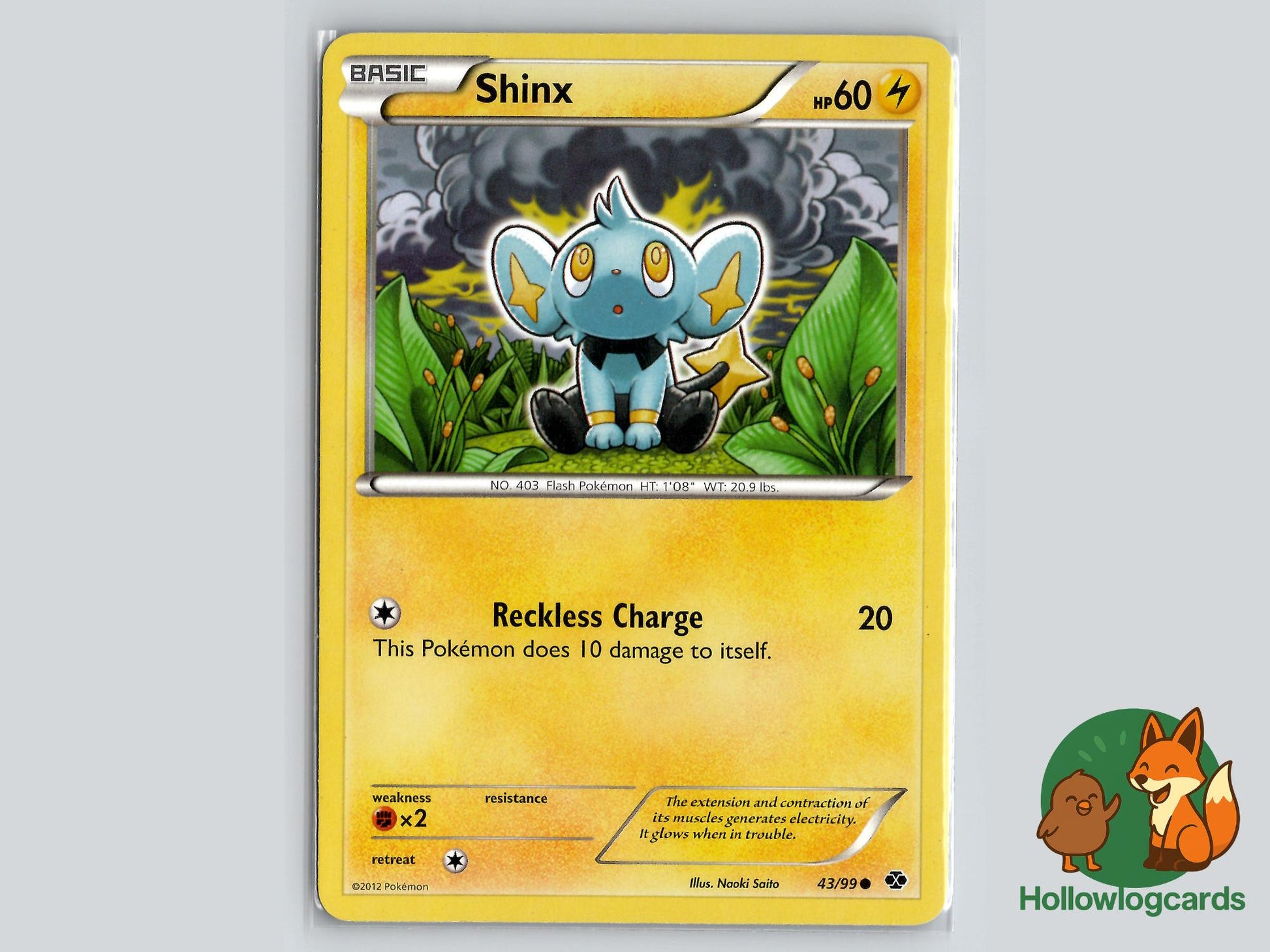 Shinx (43/99) - Next Destinies Pokémon Card
